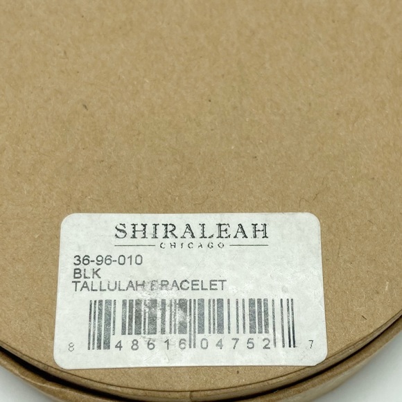 Shiraleah Chicago Tallulah Tassel Bracelet in Black - Picture 4 of 5